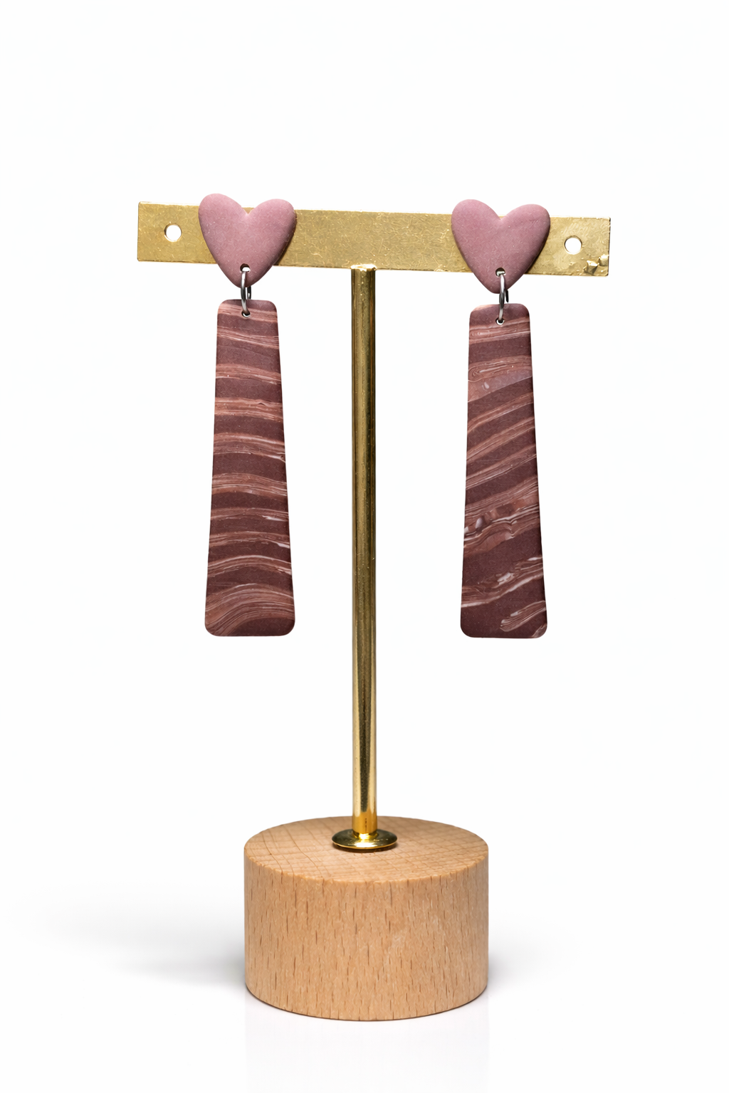 Altura corazón rayas