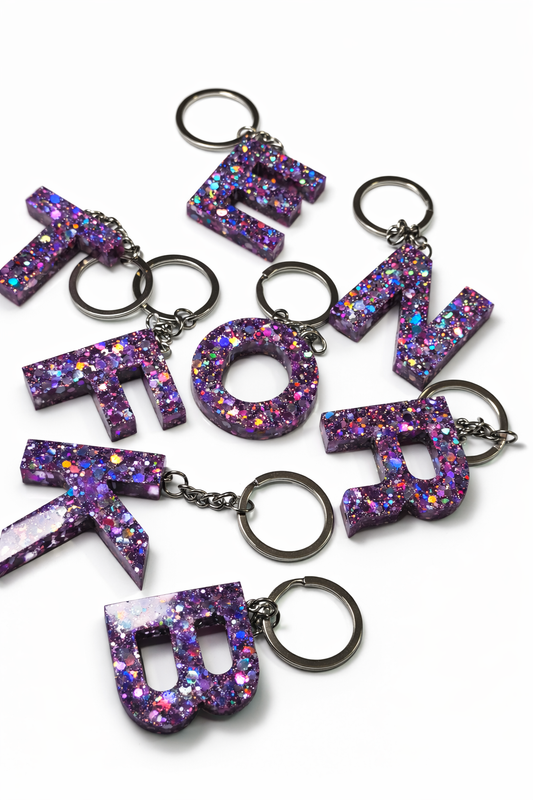 Inicial lila-morado